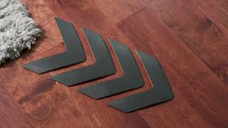 2018 Best Rug Gripper, Instantly Stop Rug Corner Curling With Nevercurl Rug Grippers.