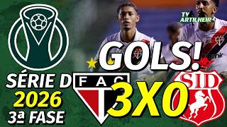 [Série D '26] 3ª Fase | Volta | Ferroviário/CE 3 X 0 Imperatriz/MA | GOLS! | TV ARTILHEIRO