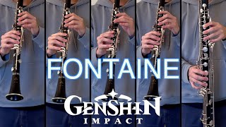 Fontaine Main Theme  Genshin impact [Clarinet Quintet]