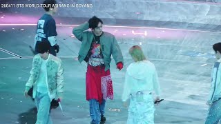 260411 BTS WORLD TOUR ARIRANG IN GOYANG  월드투어 아리랑 _ MIC DROP 방탄소년단 뷔 Focus 4k Fancam