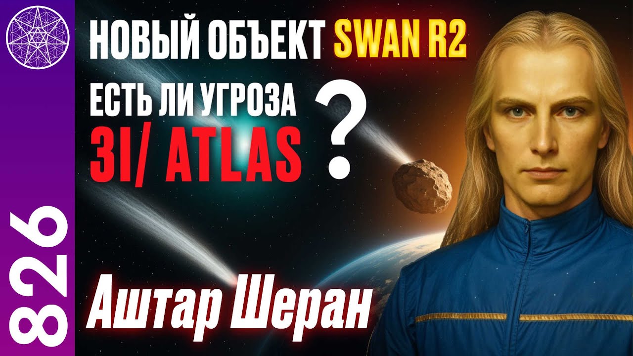 #826 Новый космический объект SWAN R2. Есть ли угроза 3I/ATLAS? Прямой эфир с Ириной Подзоровой