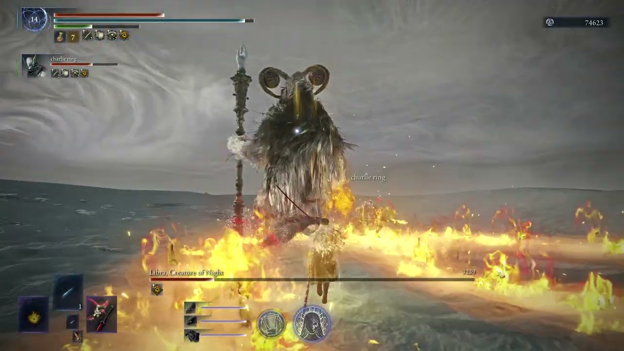 ELDEN RING NIGHTREIGN | Everdark Sovereign Equlibrious Beast Mocked