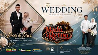 LIVE KARAWITAN MADU RETNO || WEDDING DESY & DWI || UNGGUL LAS AUDIO (ULA) & MM (MBAREP MULYO) AUDIO