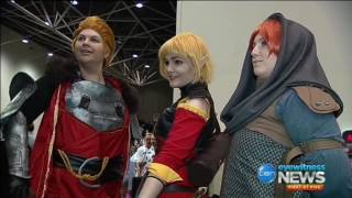 Channel 10 - Coverage of Oz Comic-Con Perth 2017