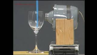 Breaking a Wine Glass with Sound