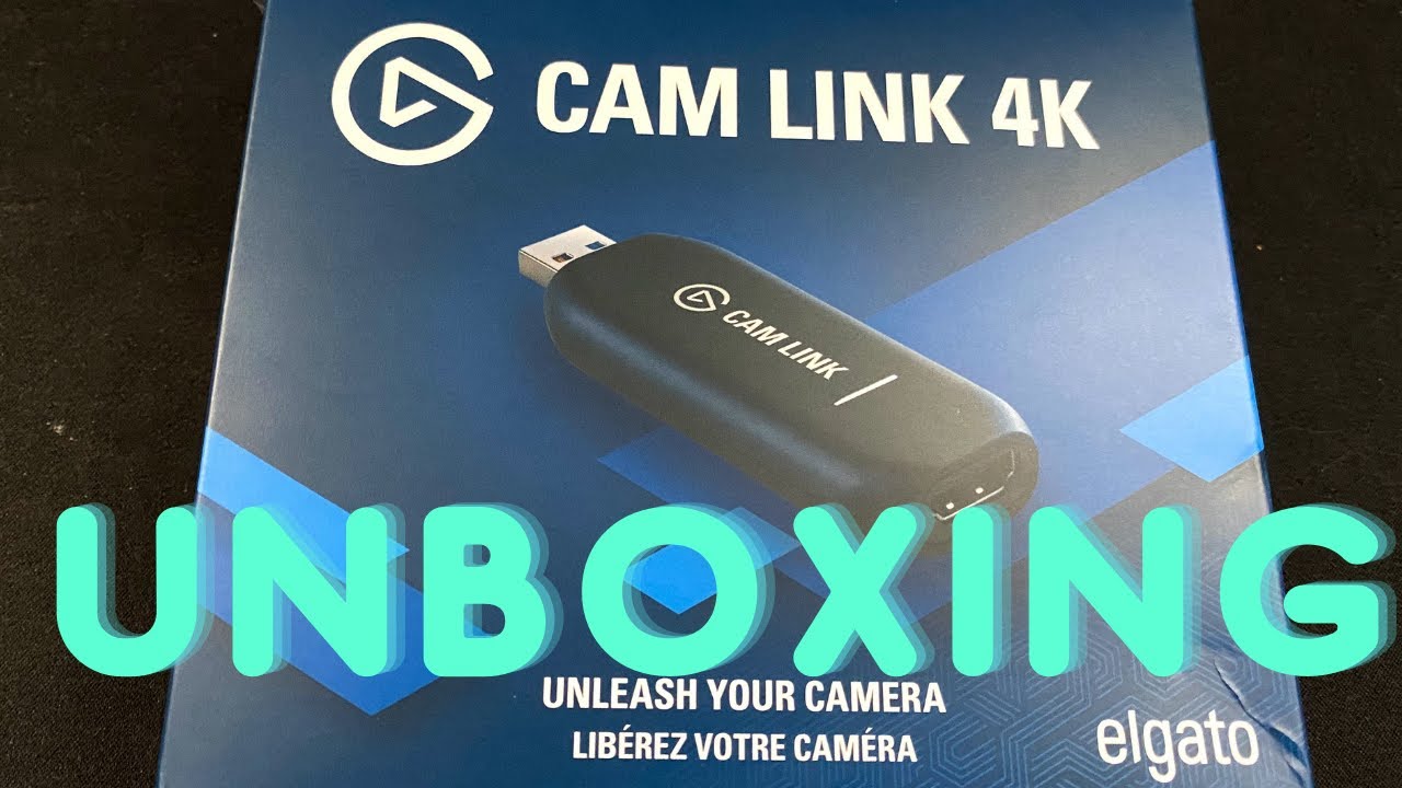 Elgato Camlink Unboxing Elgato Cam Link 4k Unboxing Youtube