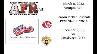 AFR Presents Season Ticket Baseball: 1990 NLCS Game 4  Cincinnati vs Pittsburgh