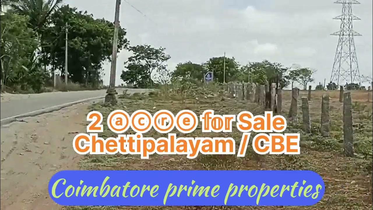 2 Acre dry agri land for sale/COIMBATORE/Chettipalayam (2 km