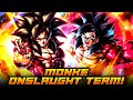 FULL PRIMAL RAGE! THE SSJ4 TEAM GOES ON AN ONSLAUGHT! | Dragon Ball Legends PvP