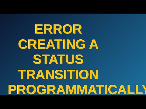 Drupal: Error creating a status transition programmatically - Missing bundle for entity type work...
