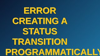 Famous Drupal: Error creating a status transition programmatically - Missing bundle for entity type work... Wealth