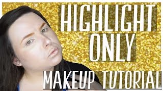 Full Face Using Only Highlighters Challenge // Megan MacKay
