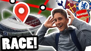 Race to Visit Every Premiere League London Club (STADIUM RACE)