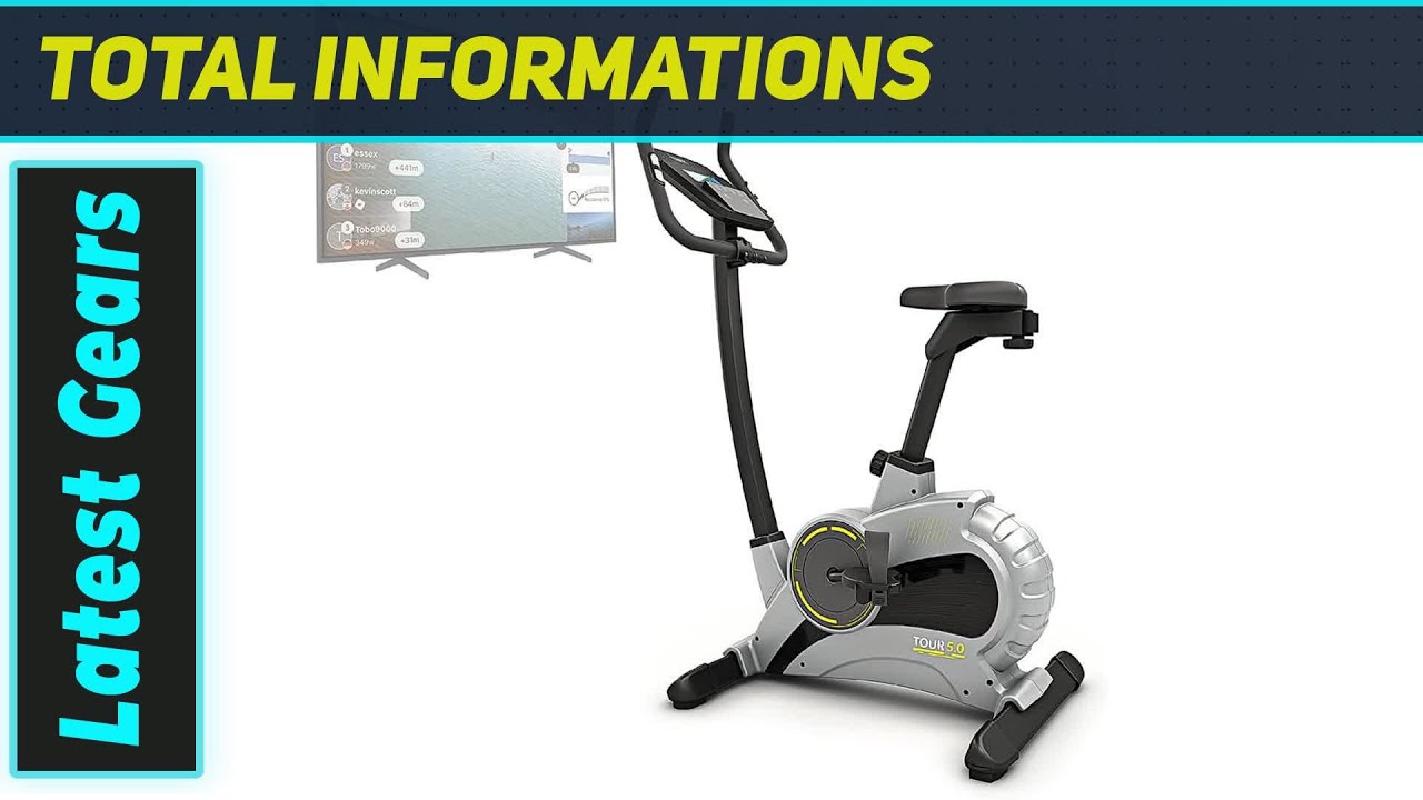 Велотренажер Bluefin Fitness TOUR 5.0 — лучший опыт умного домашнего велоспорта