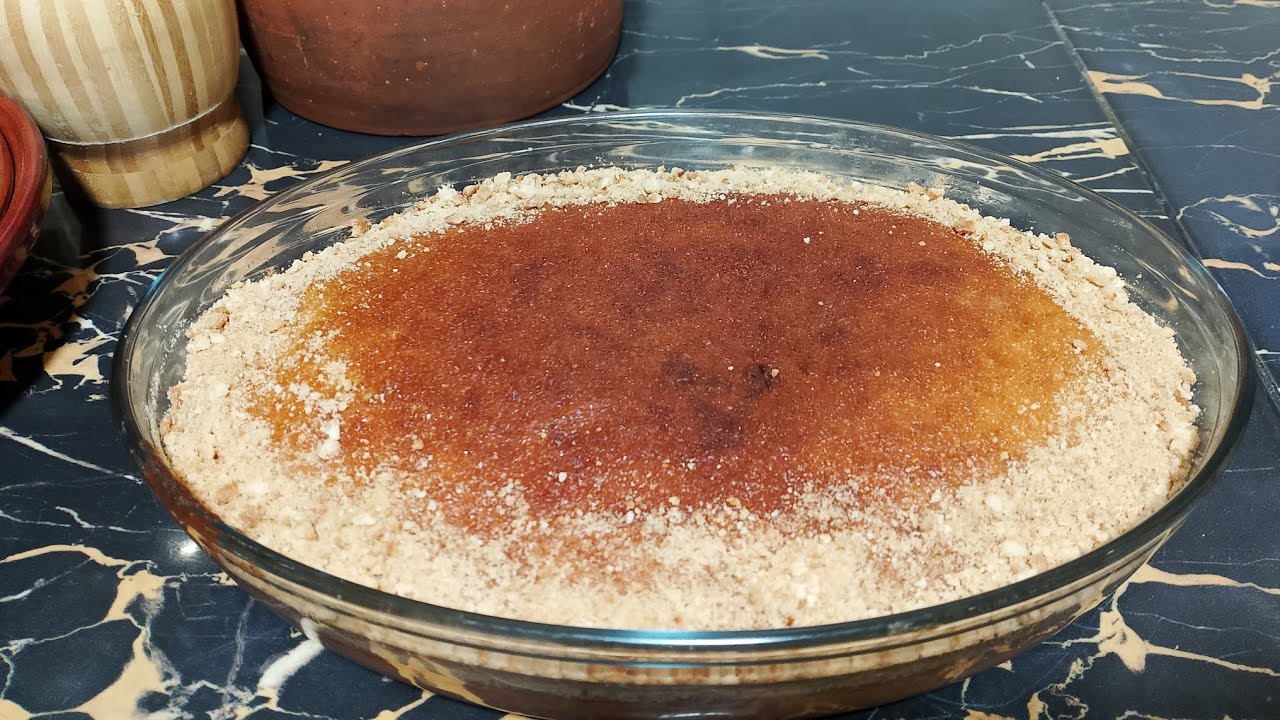 من اشهر الحلويات التركية ريفاني كيك باسهل طريقة 😍