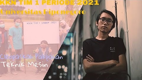 [VIDEO PROFIL KELURAHAN KRAMAS].....KKN TIM I Periode 2021 Universitas Diponegoro!!!!