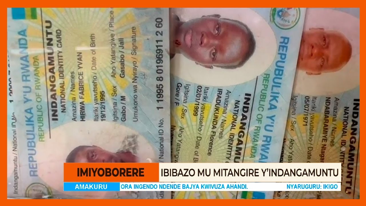 Ibibazo mu mitangire y'indangamuntu byakemuka bite? | #WARAMUTSE_RWANDA ...