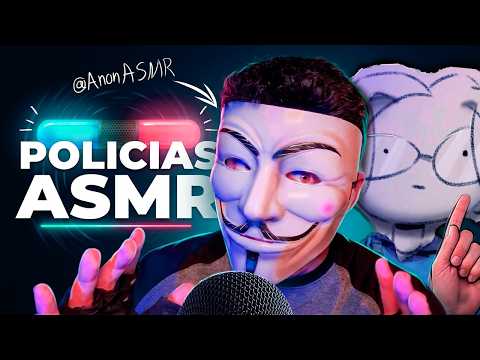 ASMR Policía BUENO, Policía MALO😴💤| ASMR Con @anonasmr