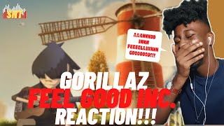 GORILLLAZ "FEEL GOOD INC." REACTION!!! | #SILENTNYTREACTS