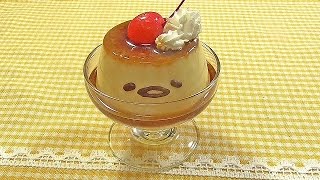 How to make gudetama pudding  ぐでたまプリンの作り方