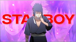 Sasuke Uchiha - The Weeknd Starboy Bad Editamv Quick