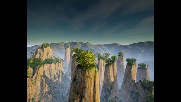 Unreal Thin Mountains Showcase (Unreal Engine)