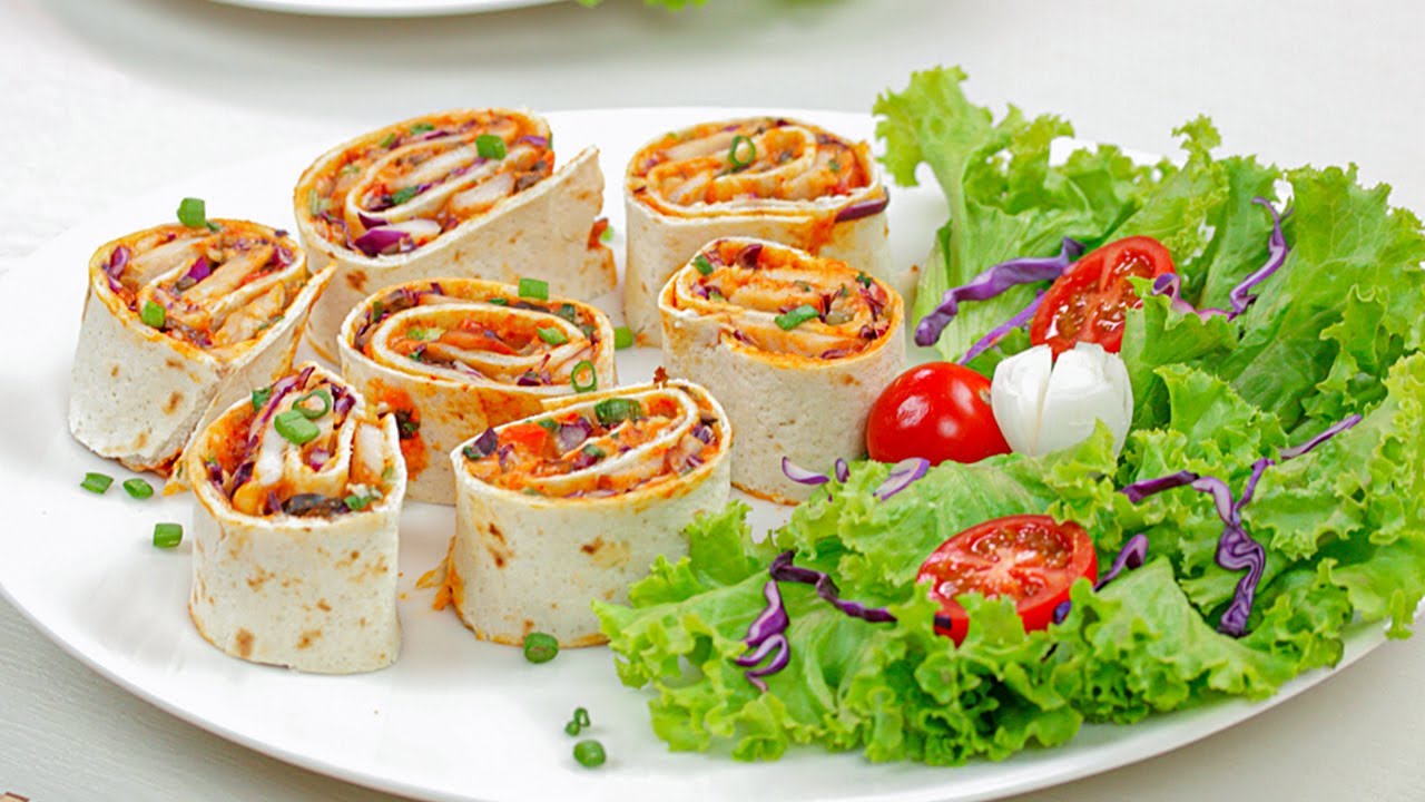 Chicken Tortilla Roll Ups Recipe By SooperChef