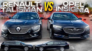 : Renault Talisman vs Opel Insignia.   ? .