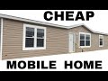 Cheap Mobile Home. 32x60 3 bed 2 bath double wide by Hamilton Homebuilders | Mobile Home Tour