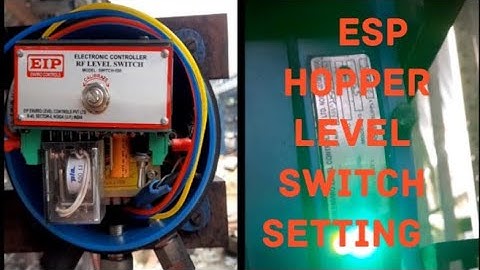 #ESP hopper Level Switch setting #esp Level sensor #calibration