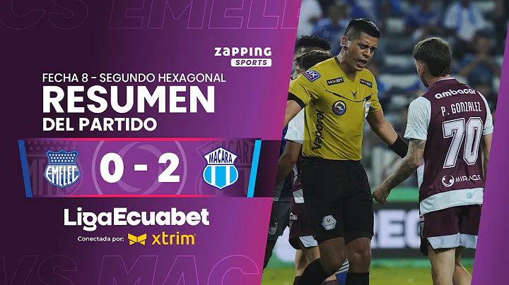 CS Emelec 0 - 2 Macará / Fecha 8 - Segundo Hexagonal  / Liga Ecuabet conectada por Xtrim