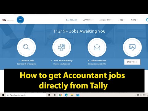 Tally jobs portal - Your gate way to Accountant Jobs | G-TEC PALAYAM | Tally Ace