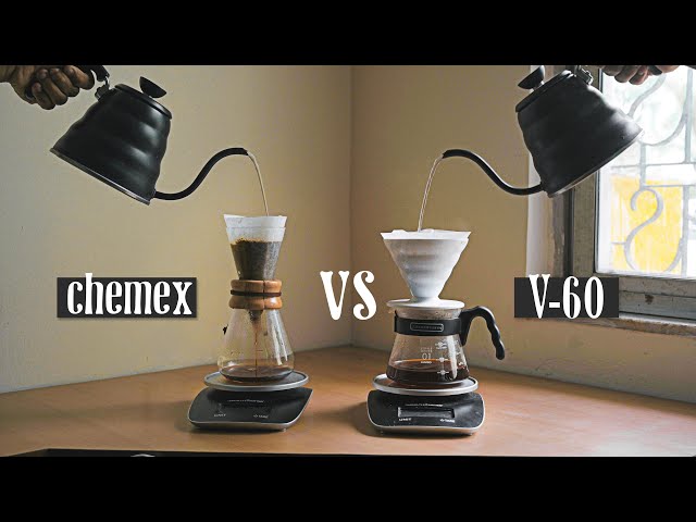 Chemex vs V60 vs Moka vs Aeropress (New Experiment)