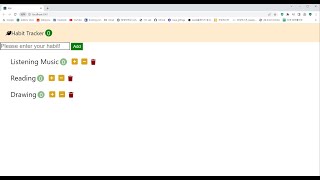 React Project | Habit Tracker