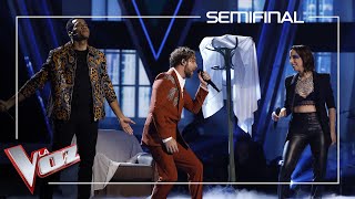 David Bisbal Canta Con Carlos Ángel Y Diana El Ruido Semifinal La Voz Antena 3 2021