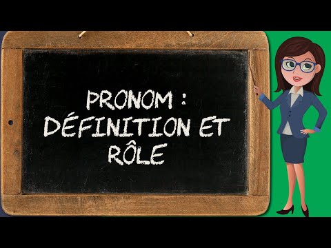 Pronom 1 - définition