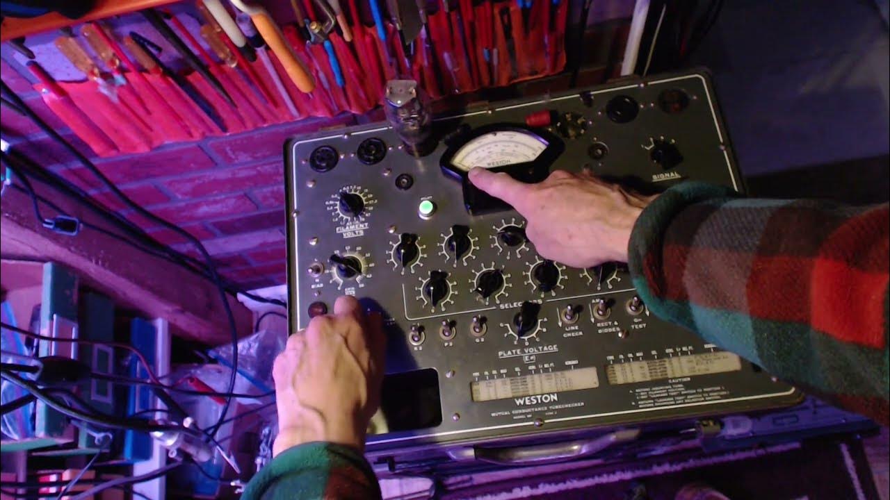 General Electric KL60 Tube Radio Video 2 Tubes and B+ Checked YouTube