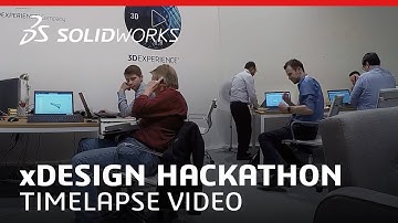 xDesign Hackathon Timelapse - SOLIDWORKS