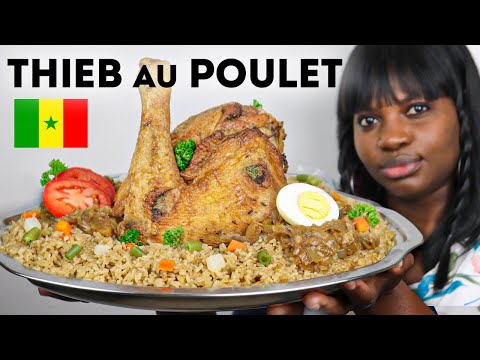 RIZ au POULET 🇸🇳 (THIEBOU GUINAR) Cuisine Sénégalaise THIEB TCHEP