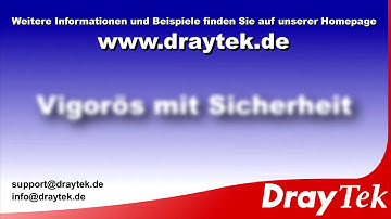 Firmware eines Vigor-Routers aktualisieren