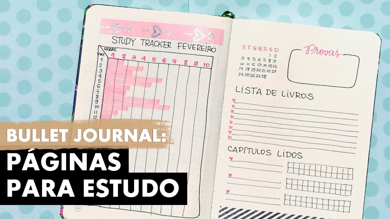 BULLET JOURNAL: ESTUDO E ORGANIZAÇÃO | Marina Viabone