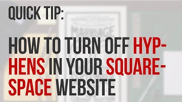 How to Turn Off Automatic Hyphenation in Squarespace