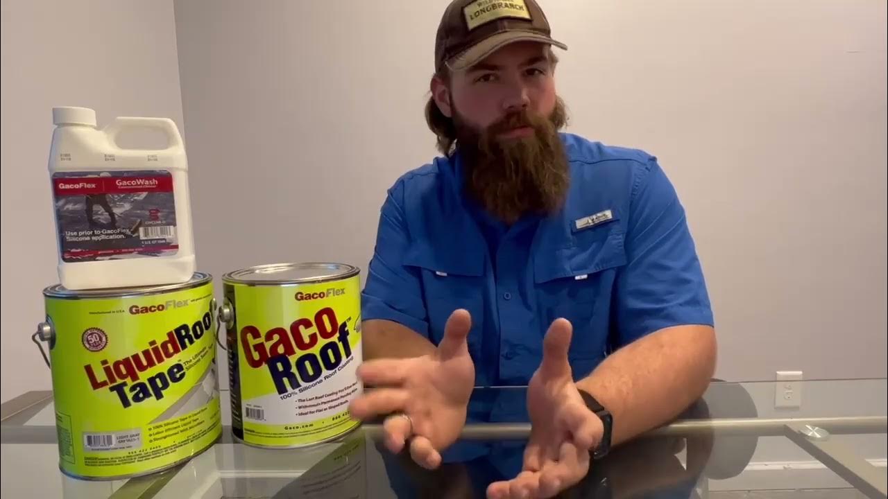 How to use Gaco Roof Coating System... with James from Flair