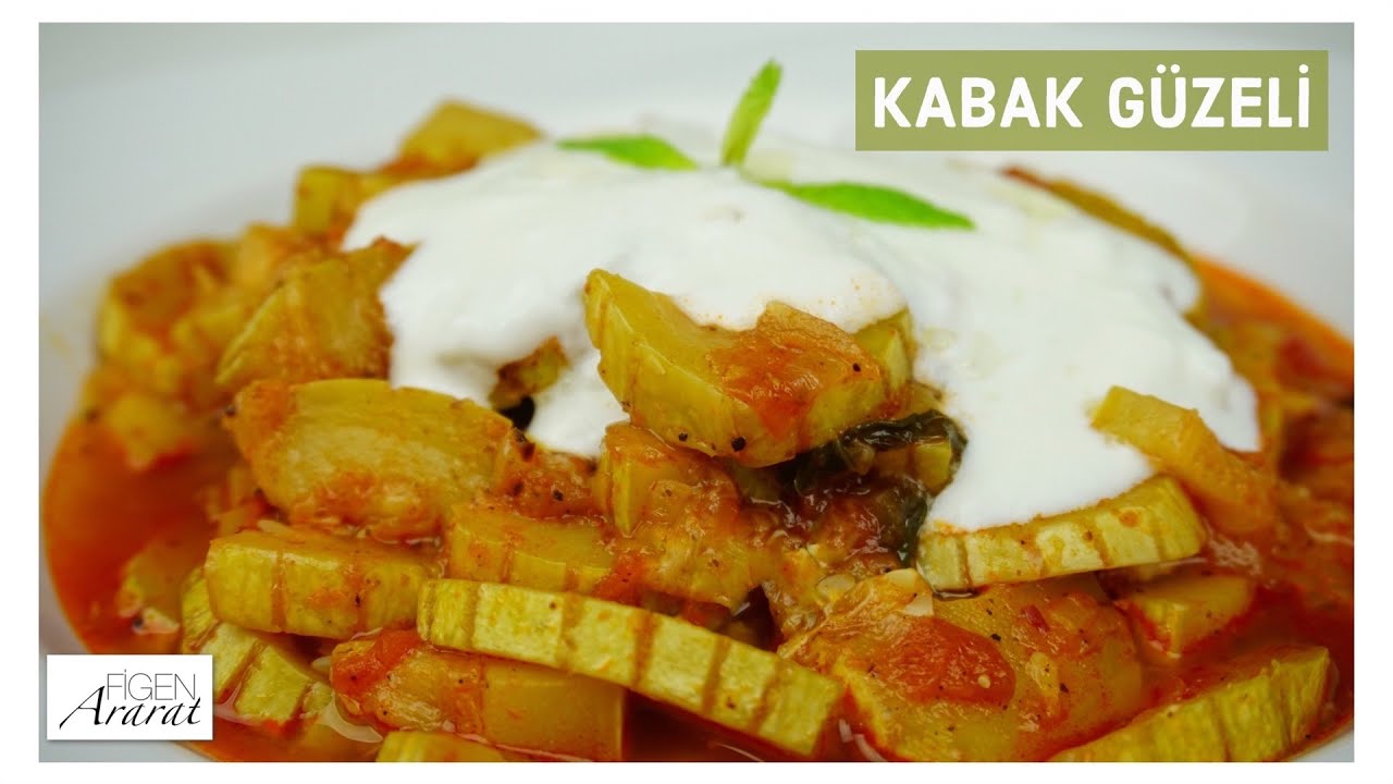 Kabağı sevdiren favori yemeğim Kabak güzeli / yemek tarifleri/ Figen Ararat