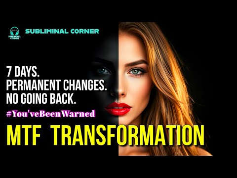 WARNING This MTF Subliminal Works TOO FAST 7 Day Glow Up Challenge