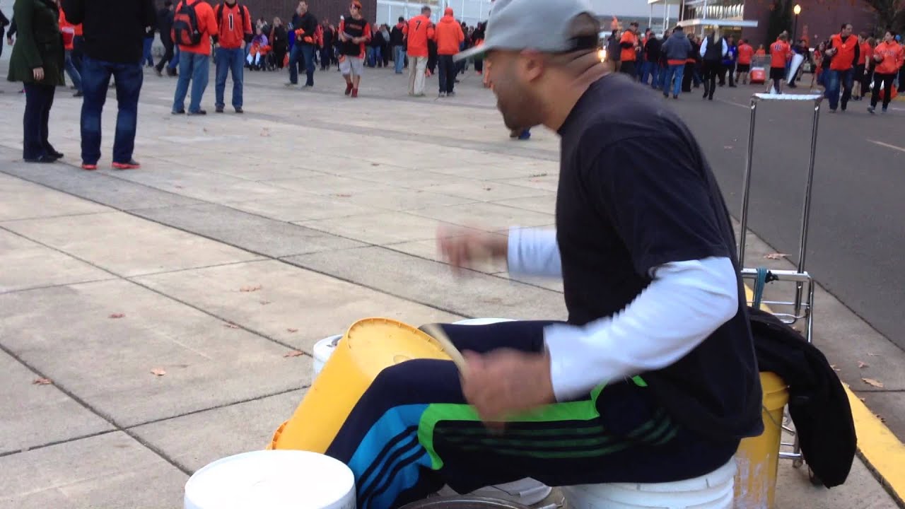 Drummer Thomas Brown outside Reser camera iphone 8 plus apk