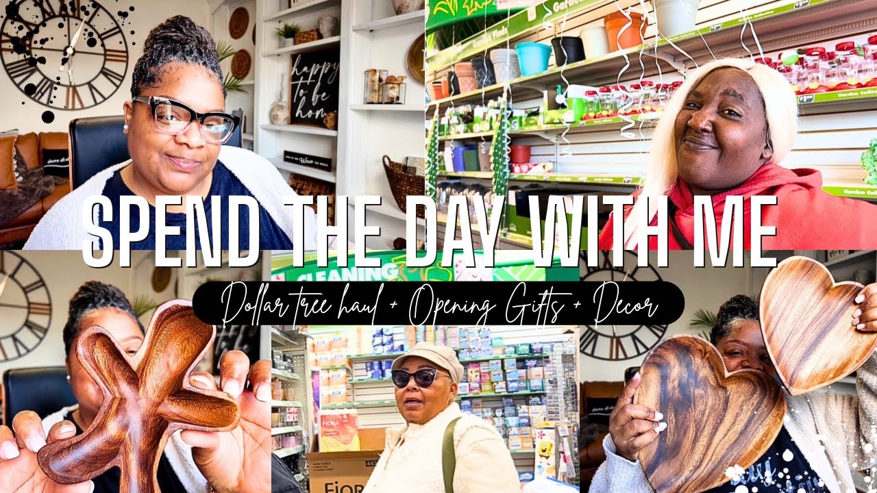 HERE WE GO AGAIN | I AM LOVED♥️ | MOTHER DAUGHTERS DAY | DOLLAR TREE HAUL | OPENING MY GIFTS