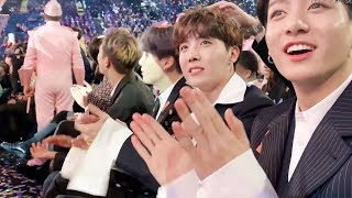 190501 방탄소년단 BTS reaction & BTS met @Billboard Music Awards