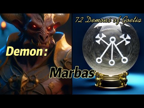 72 Demons of Goetia. The Demon of Marbas. The fifth of 72 demons.