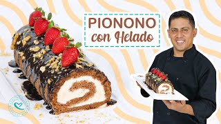 Delicioso PIONONO con HELADO - receta fácil / Cositaz Ricaz